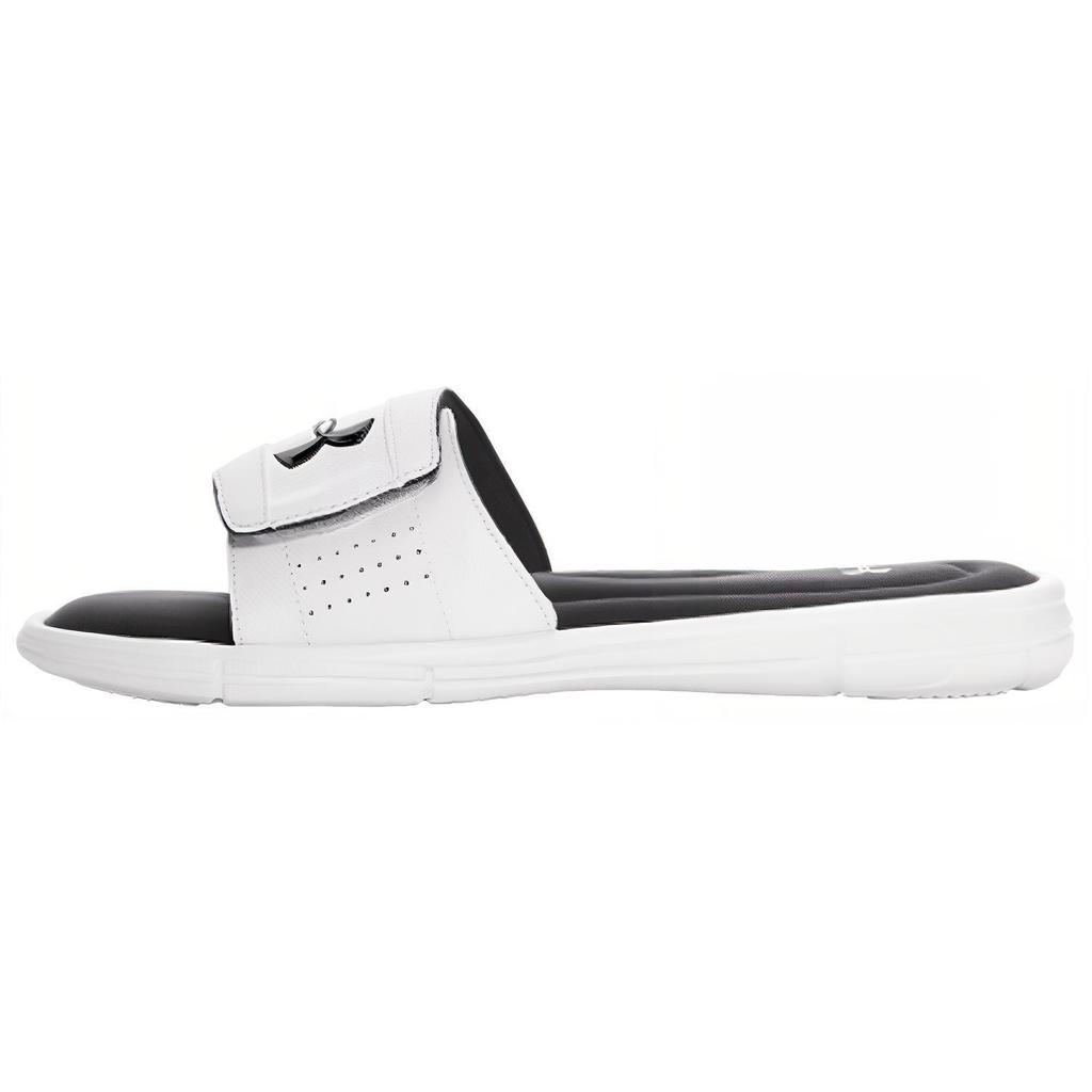 New Under Armour Ignite 5 Slide 'White Black' 1287318-100