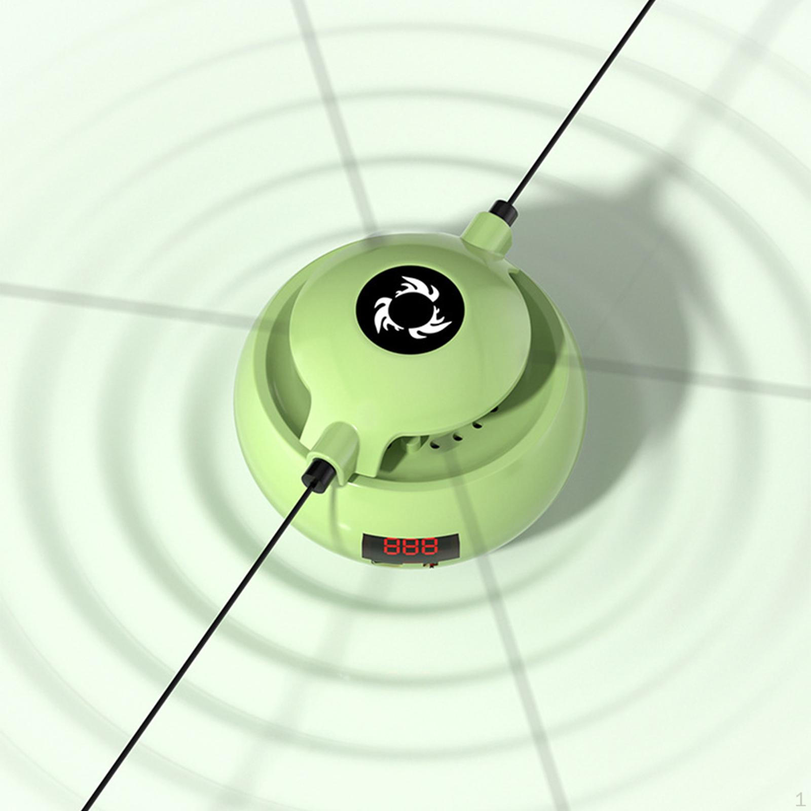 

Умная скакалка-машина Беспроводная моторизованная Автоматическое вращение 4,1x3,3 дюйма Ваши руки для помещений и улицы
