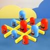 Party Game Children's Tic-Tac-Toe Boys' Intelligence Parent-Child Interactive Fun Game Set Big Eats Little