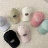 Spring Bow Letter Embroidery Baseball Cap Women Summer And Autumn Plain Sunscreen Cap Men