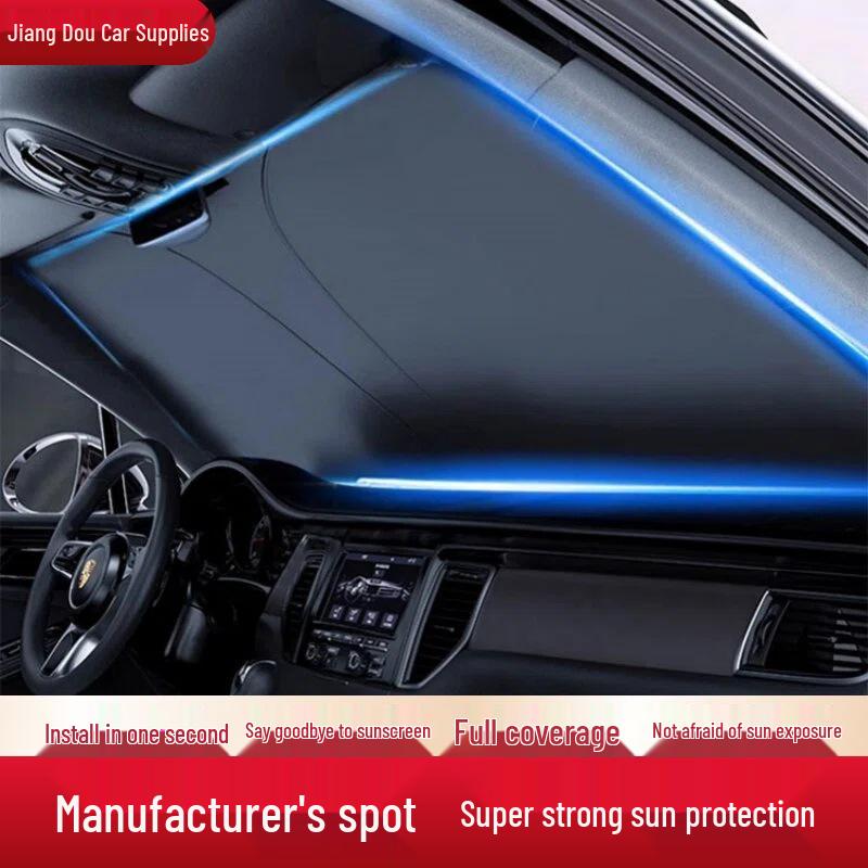 

Car Summer Sunshade: Front Windshield Heat Insulation and Explosion-Proof Sun Cover
