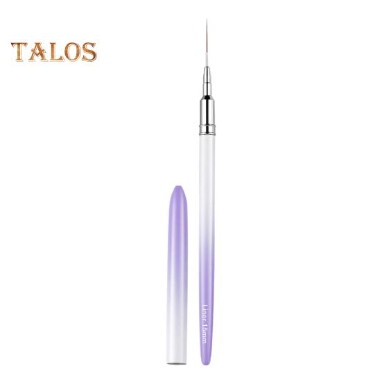 Στυλό Nail Art Εύκαμπτη Τρίχα Ζωγραφικής Μακράς Διάρκειας Όμορφο Στυλό Πινέλου Liner για Nail Art Εργαλείο Ομορφιάς