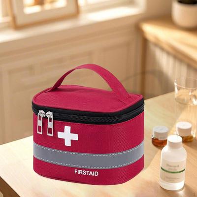 First Aid Bag Emergency Storage Pouch Portable Professional with Handle Organizer Medical for
