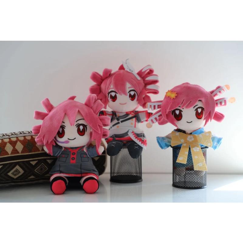Kasane Teto Plush Dolls Cute Vtuber Dress-up Plush Puppets Toys for Children Adults Collectible Gifts Animation Plushies