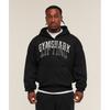 Layered Graphic Zip Up Hoodie Black A3c3j Bb2j