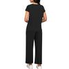 Women's Loose-Fit -Color Casual Set