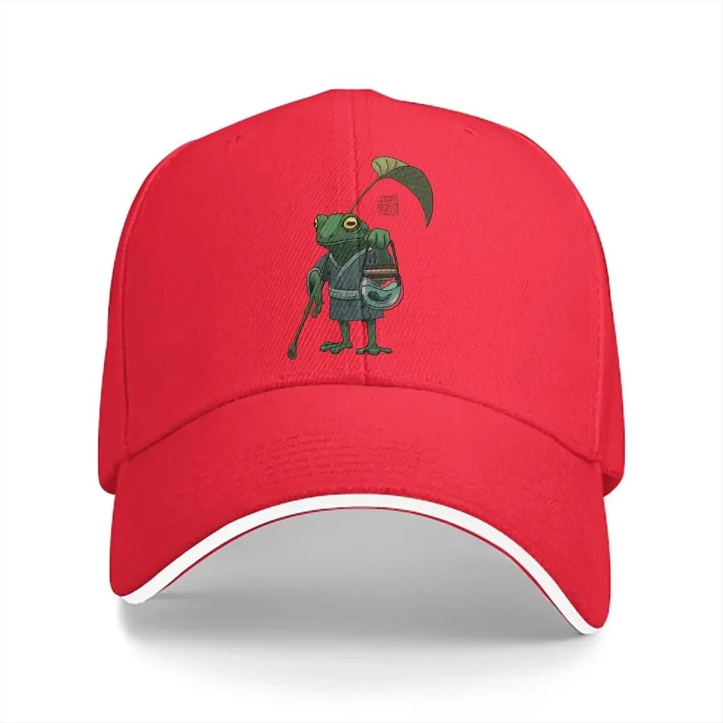 Funny Frog Animal Multicolor Hat Peaked Unisex Cap His Son Casual Visor Protection Hats
