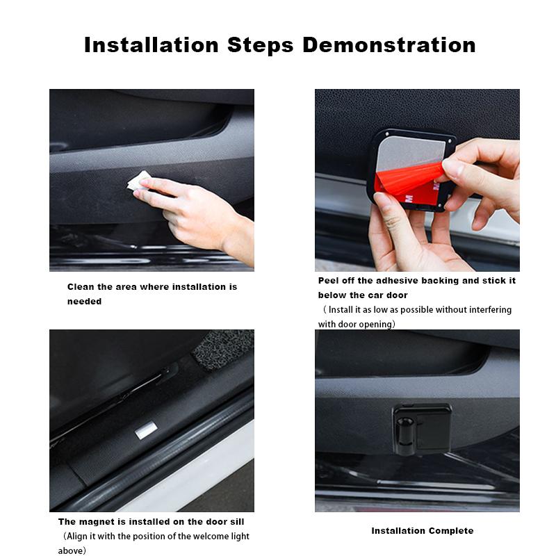 Car Door Welcome Light Car Logo Projector LED Car Badge For Opel Astra j Insignia Astra g Corsa Zafira b Mokka Vivaro Meriva