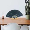 Laser Large Folding Hand Fan Exquisite Dance Fan Durable Kung Fu Fan  Stage Performances
