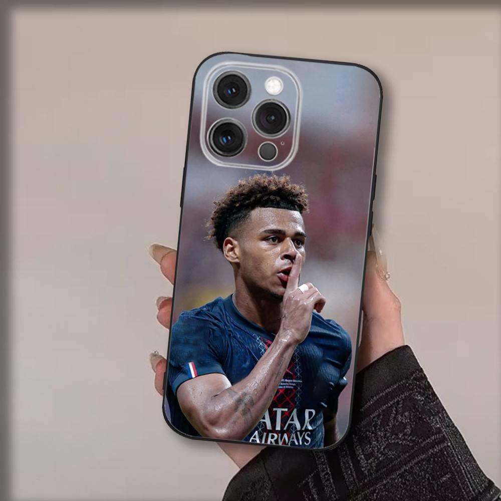 

Football D-Desire D-Doues Phone Case For iPhone16,15,14,13,12,11,Pro,Max,Plus,X,XS,SE4,E,Mini,Soft Black Case iPhoneXSMAX