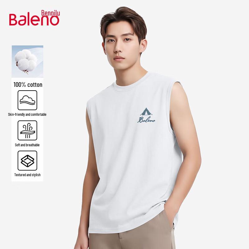 Baleno Men s Summer Essential Cotton Tank Top 4XL