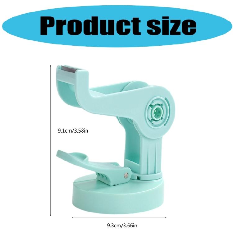Saugfuß Klebebandabroller Einstellbarer Drehbarer Klebebandabroller Büro Klebebandabroller zum Verschließen von Kartons, Verpackungen, Scrapbooking