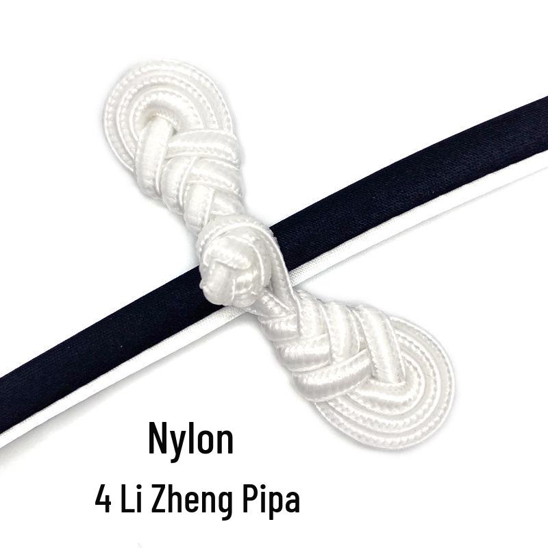 Reversible Handmade Pipa Buttons Tang Suit Cheongsam Coat Shoes Dyeable Polyester Clothing Buttons by Bai Xi Accessories