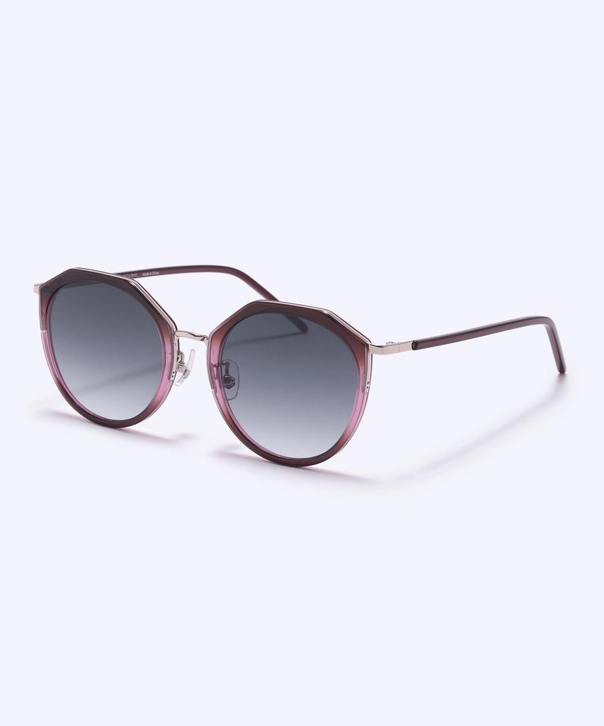 Alloaiweeo [Silverbite] Sbs4601 2324G Margaret Soltex Wine Sunglasses