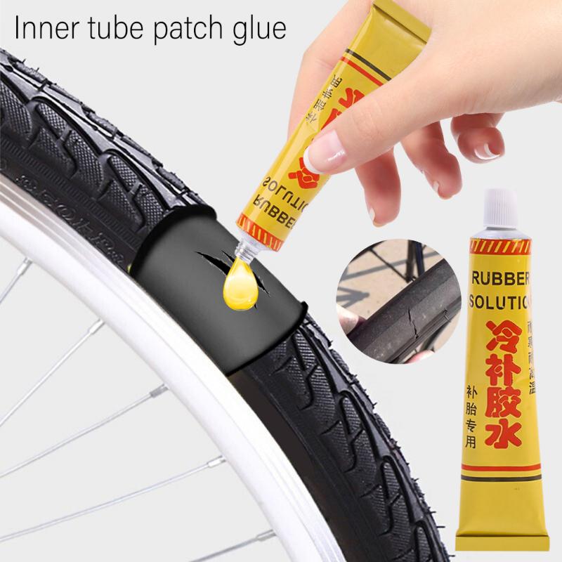 4/2/1Pcs Bicycle Tire Inner Tube Patch Glue Rubber Cement Adhesive Repair Tire Glue Bicycle Car Motorcycle Tyre Repairing Tools