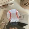 Funny Acrylic Shark Hair Clip Y2K Style Large Size Basketball Hair Claw New Style Fashion Design Football Hair Clip
