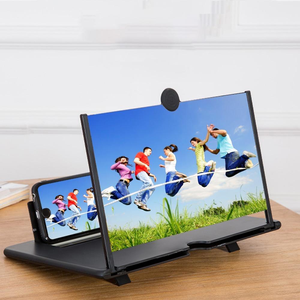 14 Inch Cell Phone Screen Amplifier Pull Out Design Portable Universal Enlarger Binge-watching