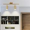 Modern Gold Multi-Head Spotlight Wall Lamp for Bars, Restaurants, and Cloakrooms