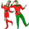 Men's Christmas suit Women's Christmas dress, couple's Christmas cosplay masquerade costume