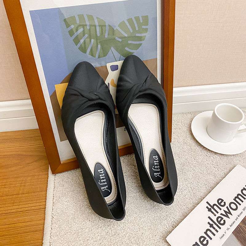 Low-top shallow mouth fashion waterproof shoes adult work rain shoes kitchen non-slip treading water outside wearing rain boots women's rubber shoes o