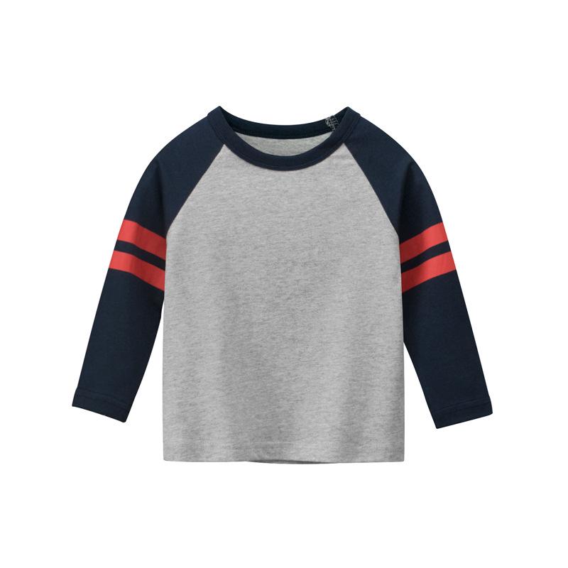Brand 2024 Boys  Long Sleeve T-shirt - Children s Base Layer Apparel 90 cm