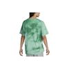 Nike Sportswear Premium Essentials Logo Embroidered Tie-Dye Print Crew Neck Loose Short Sleeve T-Shirt Men Tops Earth-Blue FJ9361-346