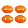Bright Colored Football Hand Grip Ball High Elasticities Ball for Stress Relief Hand Training and Children Playtimes