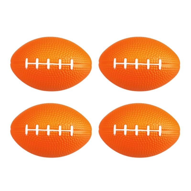 Bright Colored Football Hand Grip Ball High Elasticities Ball for Stress Relief Hand Training and Children Playtimes