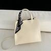 Cowhide Women's Bags, Niche Fashion, Generous and Practical Vertical Square Bags, Shopping Bags, Oblique Shoulder Bags.