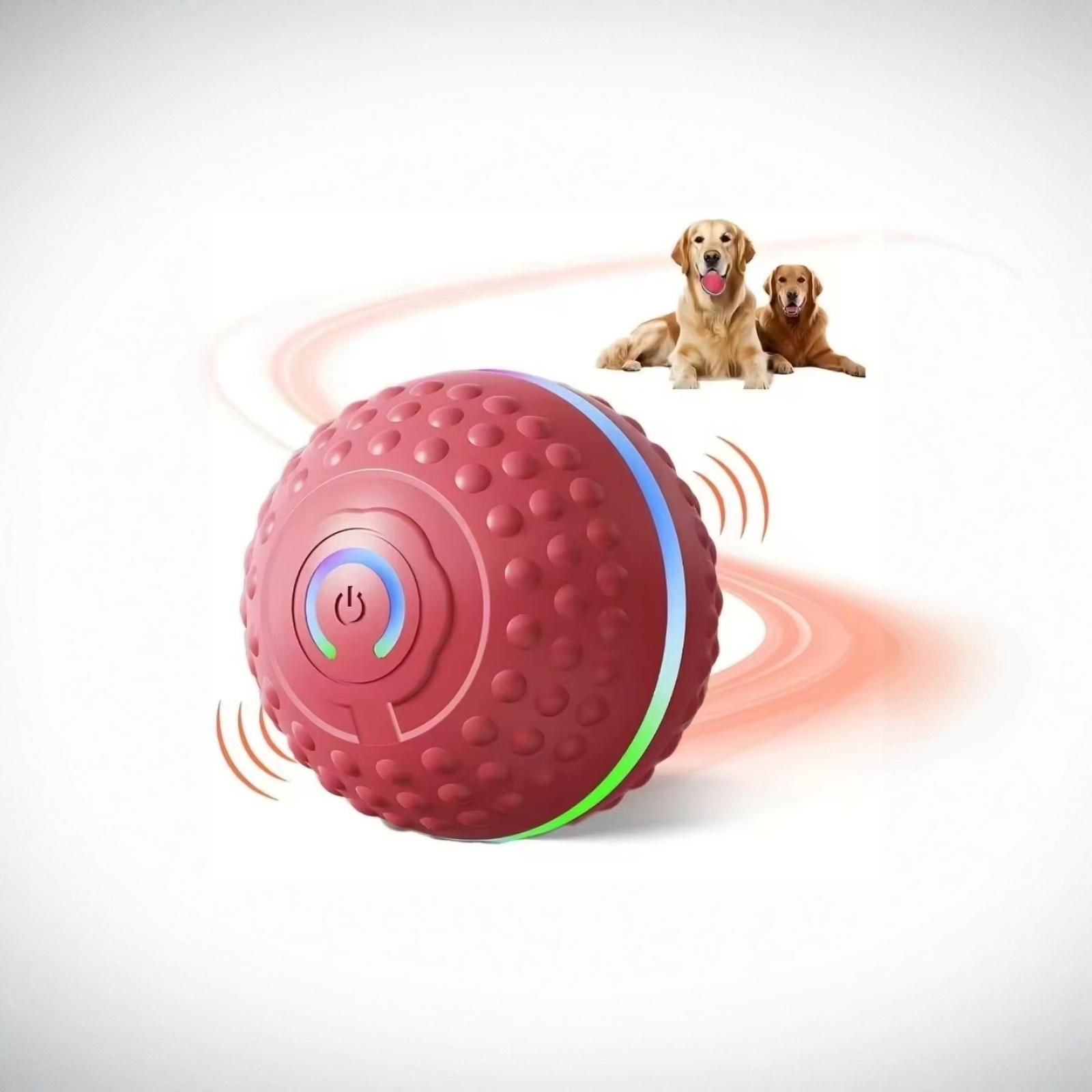 

Smart Bumpy Rolling Dog Ball Electric Rechargeable Toy Ball for Teeth Grinding one size