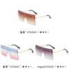 Unisex Oversized Square Sun Glasses With Uv400 Protection For Fashionable Outings