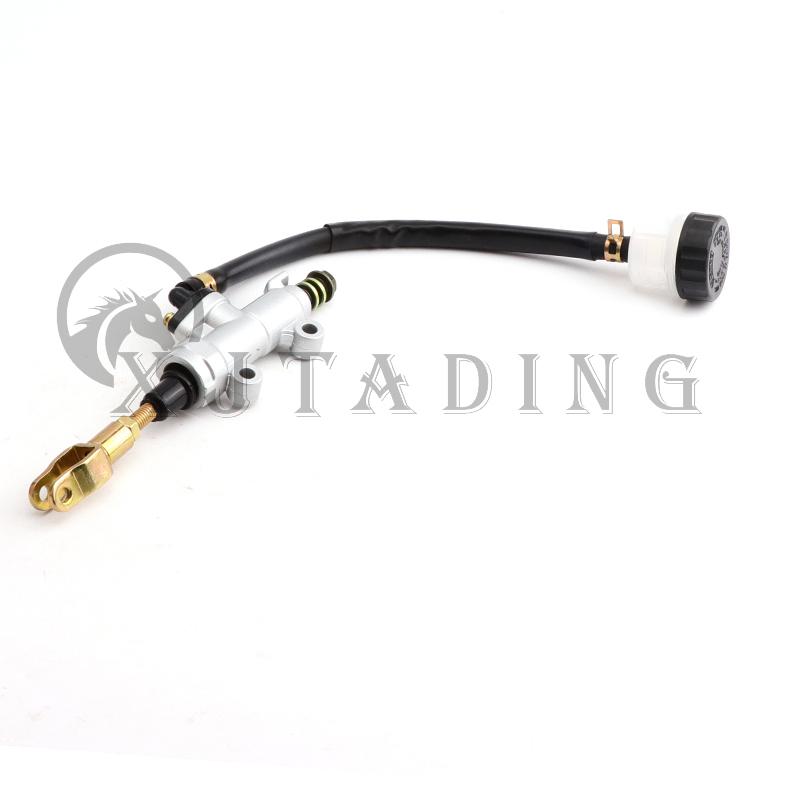 Motorcycle Rear Foot Hydraulic Brake Pump Refit Rear Brake Master Cylinder Reservoir For Pit Dirt Bike Motorbike ATV Buggy Quad