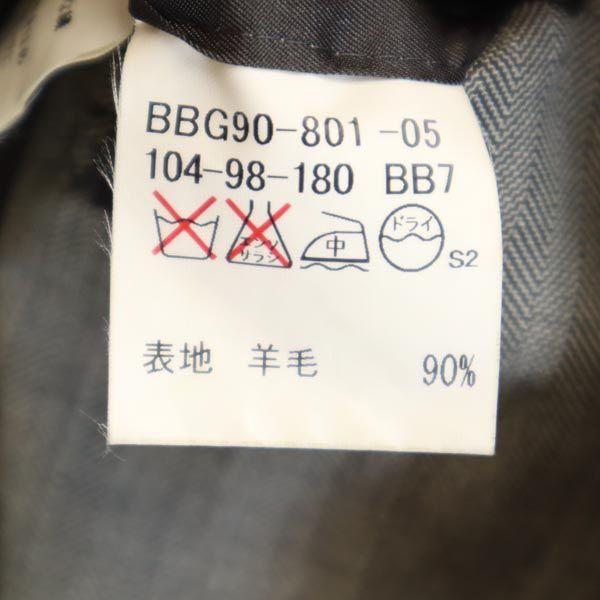 BURBERRY Made in Japan by Sanyo Shokai Herringbone Pattern tailored jacket Men's Used