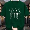 New Summer Men's Fashion T-shirt Personality Playing Cards Printed Men's T-shirt Top