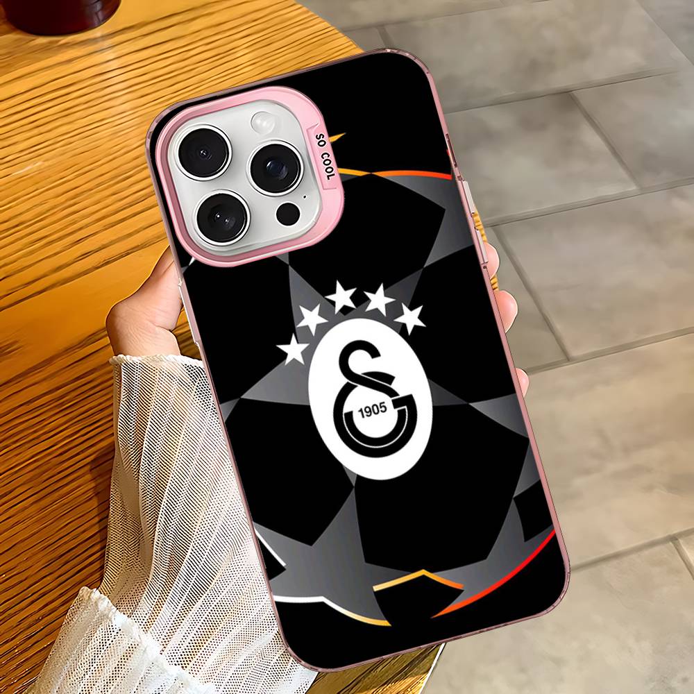 Fußballmannschaft Galatasaray Farbe Handyhülle Für IPhone 17 16 15 14 13 12 11 Pro Max Plus Pro Hülle