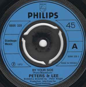 7inch Record PETERS & LEE - By Your Side 6006339 Philips 1973 UK Pop Used