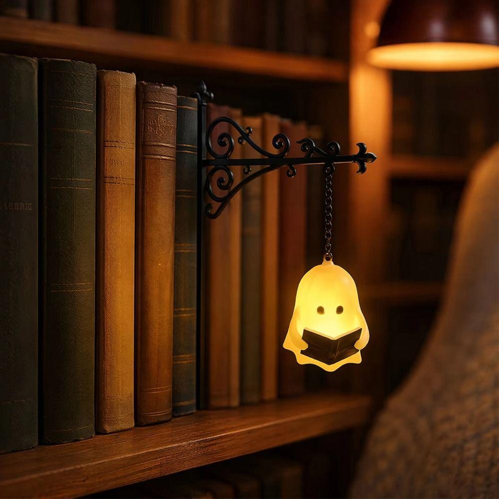 Vintage Bookshelf Lantern Light Warm White Bookshelf Lamp Bookshelf Ghost Light Reading