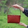 Handmade Retro Bamboo Woven Basket