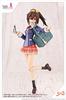 Sosai Shoujo Teien Aoi Gennai [Wakaba Girls' High School Winter Uniform] 1/10 Scale Plastic Model 159mm