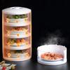 Stackable Food Insulation Cover Dust Proof Portable for Home Kitchen Storage Box