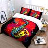 Colorful Saxophone Art Trio Set Multiple Sizes Kid'S And Adults' Bedroom Exquisite 3Pc Bedding Set, Gift