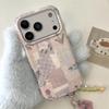 High-End Floral Patchwork Fabric Case for iPhone 17, 16 Pro Max, 15, 14