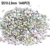 Rhinestones Stones And Crystals Strass White 1440pcs