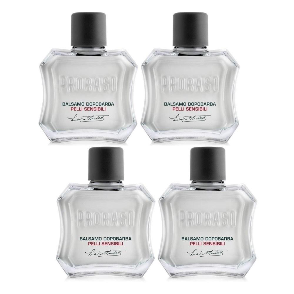 

Proraso Italy Proraso White Sensitive After Shave Lotion 100ml 4 packs, 4 pieces