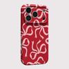 Custodia Rigida in PC Lucida con Fiocco Rosa Clmj Swag di Lusso per Xiaomi Redmi Note 15 13 12S 12 11S 11 10 9 Pro Plus Max 4G 5G