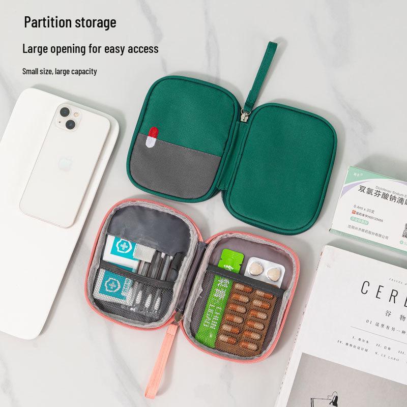 Portable Large-Capacity Travel and Household Emergency Medical Bag