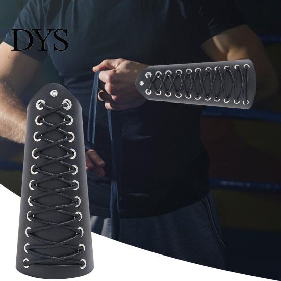 Medieval Punk Wrist Guard Vintage Stylish Faux Leather Arm Cosplay Lace Up Belt Protector for Parties Festivals Costume Festive Csotume