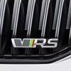 Metal 3D VRS Badge Car Front Grill Emblem VRS Rear Trunk JGHJ6 Decal Stickers For Fabia Octavia Rapid Superb Yeti  Karoq Vision Kodiaq