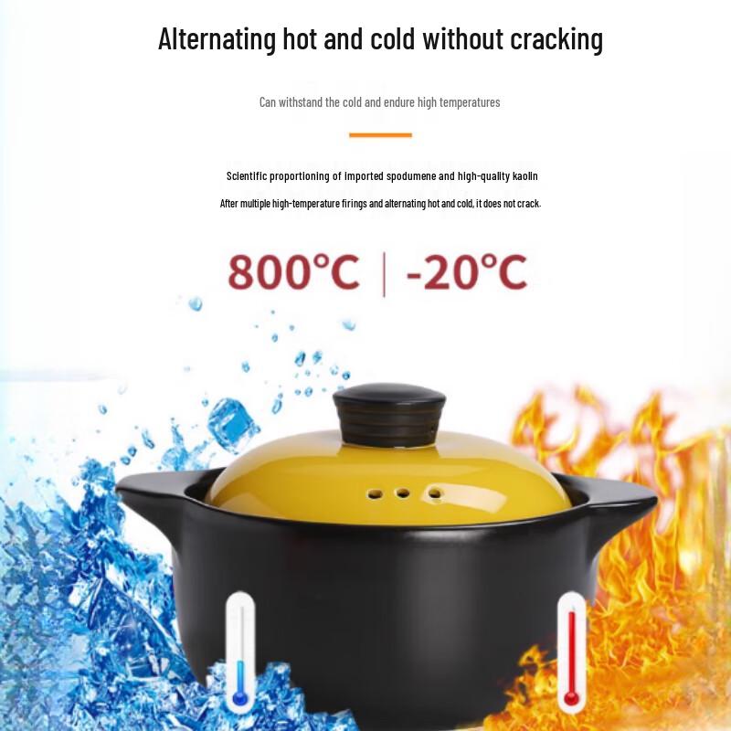 3.5L Ceramic Casserole Pot