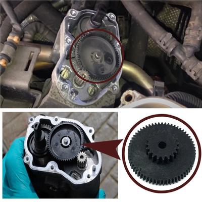 V1EGE31 Inlet Port Swirl Flap Servo Motor Gear A6421500494 for Mercedes Chrysler Jeep OM642 Engines